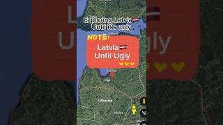 Exploring Latvia Until Its Ugly #explore #googleearth #nature #latvia