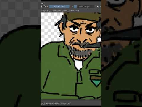 Who Cares Speedpaint 2 (album timelapse #6) (link to album in bio) #art #whocares #speedpaint