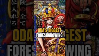 ODA'S BIGGEST FORESHADOWING!! #shorts #onepiece #theory #foreshadowing #oda #monkeydluffy