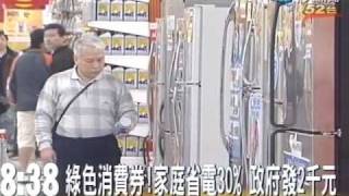 綠色消費券！家電省30％ 政府發2千元