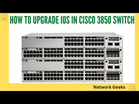 how to upgrade ios in cisco 3850 switch in Hindi