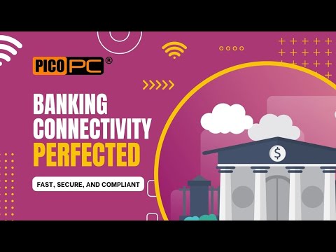 Secure SD-WAN for Banking Connectivity | PICO PC® MNHO-096