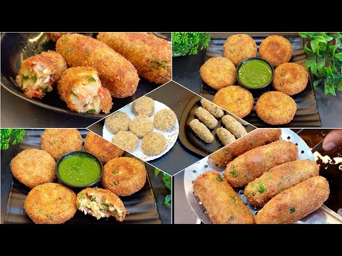 Ramzan Me Ye Tasty Chicken Croquettes Zarur Banaye | Make & Freeze Ramadan Special Chicken Snacks