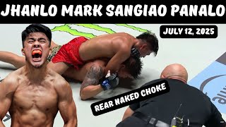 Jhanlo Mark Sangiao Wins via Rear Naked Choke vs Shinechagtga | ONE Championship Lumpinee Highlights