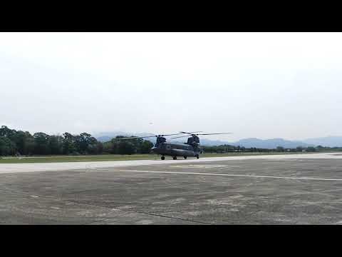2019/03/30 台中市新社區陸軍航空602旅龍翔營區 CH-47SD運輸直升機