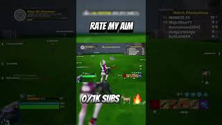 Rate my aim#trending #fyp #fortnite #vrilshorts