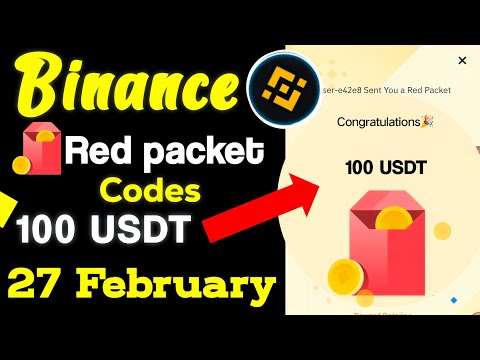 Red Packet Code | Binance Gift Today | 27 February Red Packet || Binance Red Packet Codes 2025