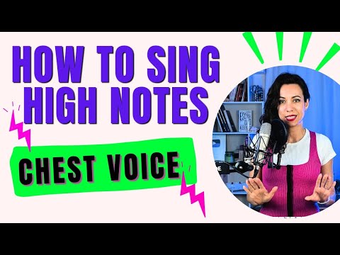 🔥How to sing HIGH NOTES with your  Chest voice. Singing tips for Chest register. Natalia Bliss