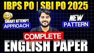 IBPS PO & SBI PO 2025 | Complete English Paper Discussion | By Vishal Sir