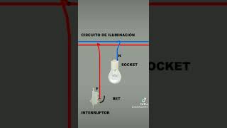 Como CONECTAR un FOCO y su INTERRUPTOR DIAGRAMA