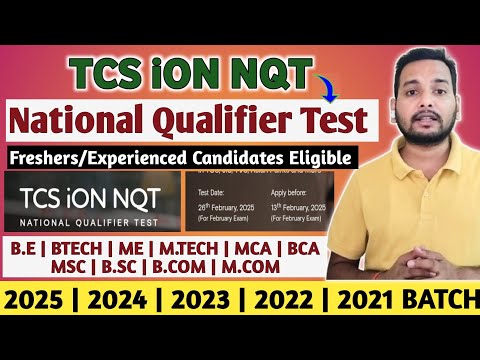 TCS ION NQT OFFICIAL HIRING 🔥 | OFF CAMPUS DIRECT HIRING | GRADUATES HIRING | DIRECT TEST | JOBS