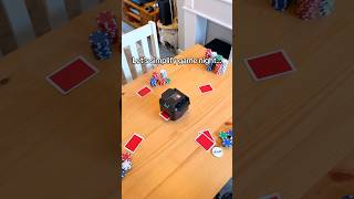 It’s this easy to deal cards now. #poker #dealer #shuffler #gamenight #cardshuffler #cardgames