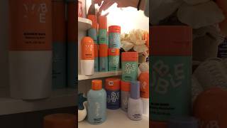 How many BUBBLE PRODUCTS do I have? 🧡🫧 ​⁠@bubbleskincare #preppy #bubble #skincare