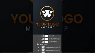Elegant Logo Mockup #shorts #trending #youtubeshorts #creativedesign