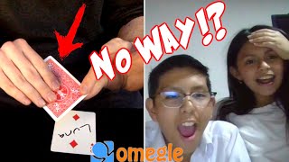 MAGIC TRICKS on OMEGLE! | BRAND NEW TRICK!