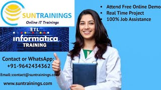 Informatica Training | Online Informatica Training Class 2 | SUN Trainings