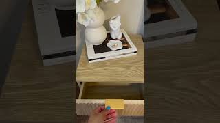 Mid Century Modern Nightstand Wood End Table |GIRATREE #youtubeshorts #interiordesign
