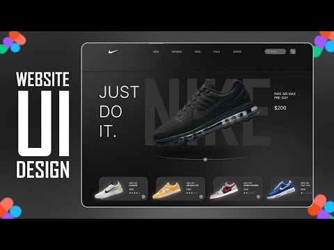 ⚡Make a Professional Website UI Design in Figma | Landing Page Design