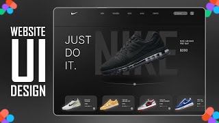 ⚡Make a Professional Website UI Design in Figma | Landing Page Design