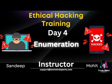CEH Live Session Day 4 | Mastering Enumeration Techniques in Ethical Hacking | Tech Mind Xperts