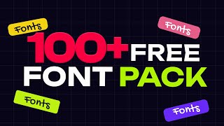 Don't Miss Out on 100+ Awesome FREE Fonts for 2025