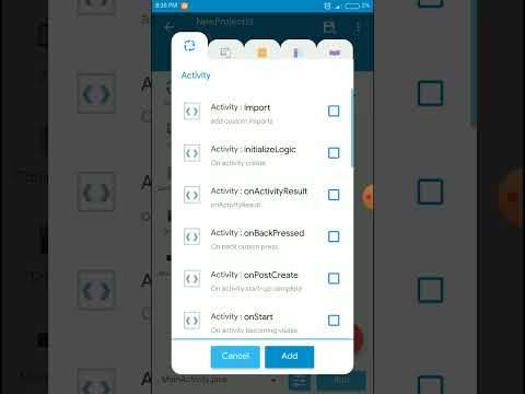 [ Easy ] IOS like overscroll in Sketchware Pro