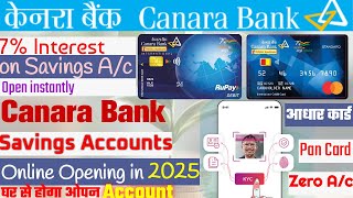 ⁣How to Create an Online Zero Balance Account with Canara Bank | Canara Bank Zero Balance Account