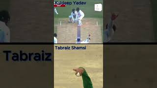 Kuldeep Yadav vs Tabraiz Shamsi Legspin Comparison🔥😱. #cricket #comparison