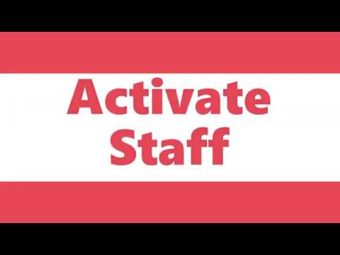 Run Your School Activate Staff
