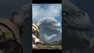 Kratos messes with The World Serpent Jörmungandr 😬😬 #shorts #godofwar #gow