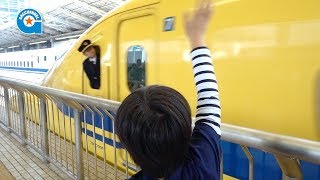 東京駅に新幹線を見に行ったら幻のドクターイエローが！【がっちゃん】