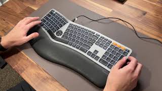 ProtoArc EK01 Plus Ergonomic Split Keyboard Review