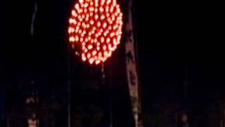 宮田村津島神社祇園祭煙火大会2010