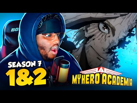 MY HERO ACADEMIA SEASON EPISODE 1&2 REACTION. PEAK ANIME🔥🔥🔥