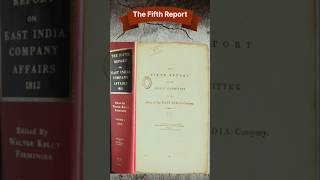 The Fifth Report Facts #facts #history #interestingfacts #britishraj #colonialera