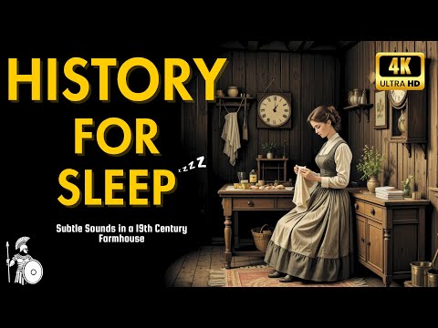 Boring History For Sleep | The Subtle Sounds in a 19th Century Farmhouse. #boringhistory