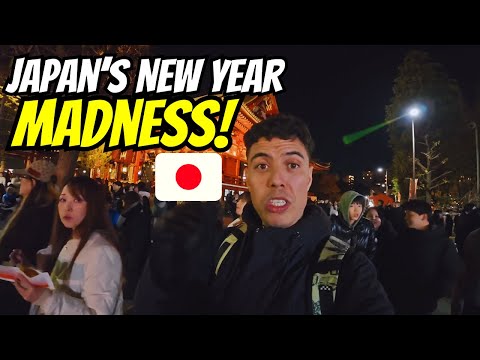 How Japan Celebrates the New Year: 🇯🇵Traditions, Madness, and Huge Crowds🤯