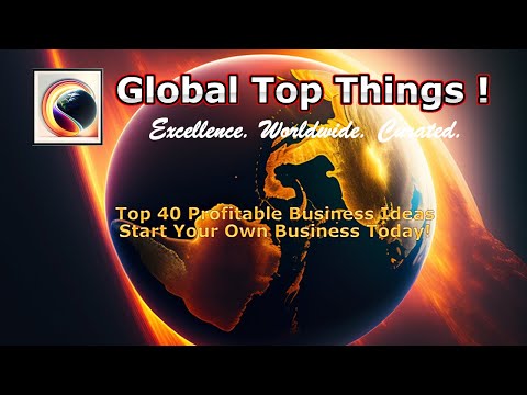 Top 40 Profitable Business Ideas | Start Your Own Business Today! #profitablebusinessideas