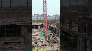 upper Basement shear wall Shutring work #buildingconstruction #heavycivil #construction #shearwall
