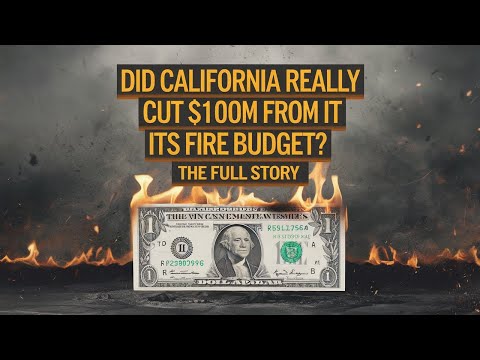 Did #California Really Cut $100M From Its Fire Budget? The Full Story