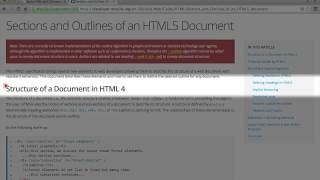 34. How the HTML section tag works