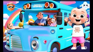 Wheels on the Bus | CoComelon Sing Along 💛 1-Minute Loop for Children