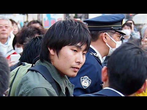 Ｎ党立花氏に切り付け、男逮捕　街宣中になた、「殺そうと」　首や耳に傷、東京・霞が関