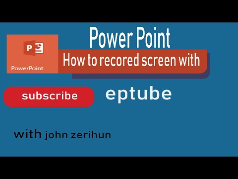 How to record screen in PowerPoint