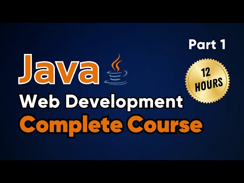 Java Web Development Full Course ☕️  Java web development tutorial for Beginners⚡️ Part 1