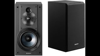 Sony SSCS5 Bookshelf Speakers: High-Res Audio