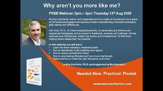 Why aren't you more like me? A three-minute clip Ken Keis