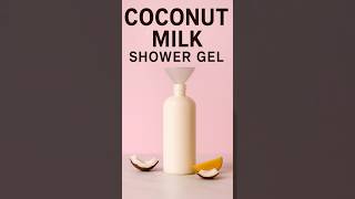 Coconut Milk Shower Gel #lumina #recipe #justsoaps #soapmaking #restocking #newstore #coconutproduct