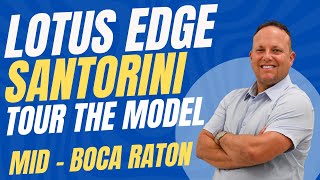Exploring Lotus Edge's Breathtaking Santorini Model