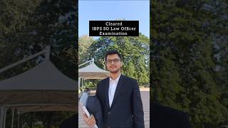 IBPS SO Law - Cleared in my 1st Attempt | Self-Study Success 💯 #ibpsso #ibpssolawofficer #lawofficer